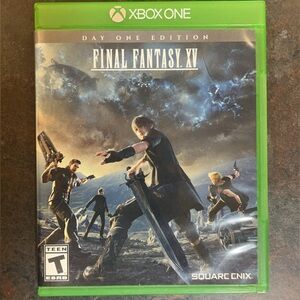 Final Fantasy XV Day One Edition Microsoft Xbox One Video Game With Manual